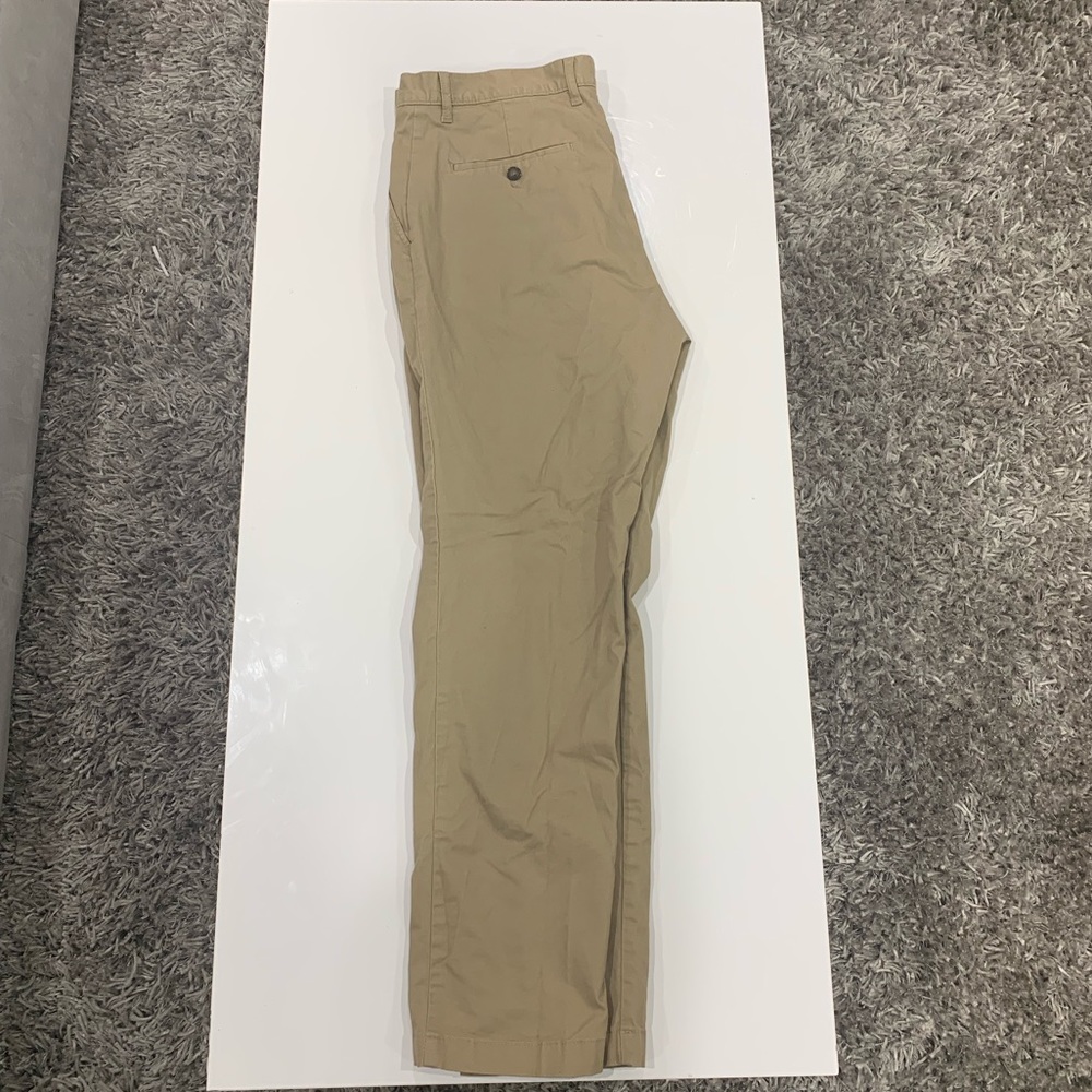 Michael Kors tailored/classic fit khaki pants